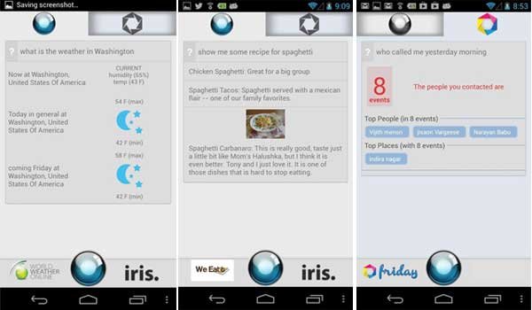 iris Best Artificial Intelligence Software for Android